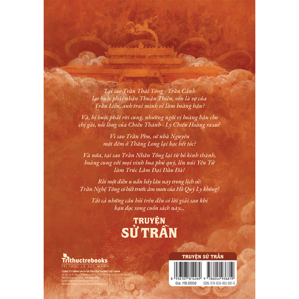 Sách Truyện Sử Trần - Trần Thanh Cảnh