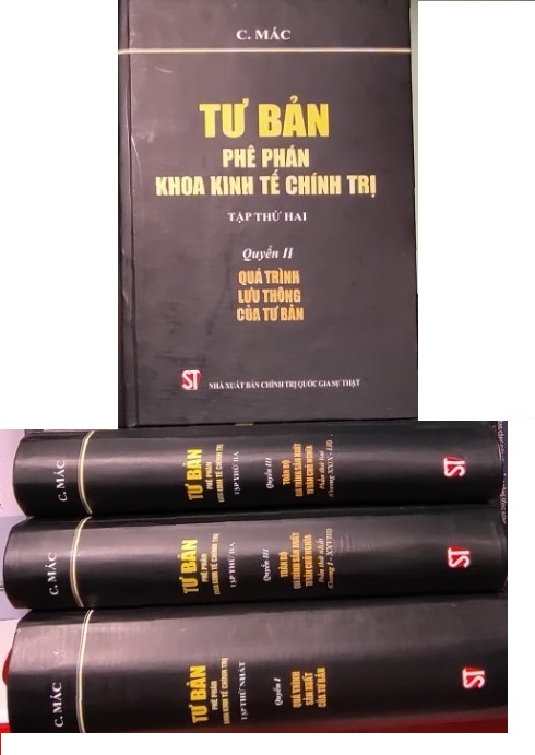 Tác giả: Các Mác (Karl Marx) Dịch giả và xuất bản: NXB Chính trị quốc gia, 2020 Hình thức: Bìa cứng, 4 cuốn Thể loại: Kinh tế chính trị