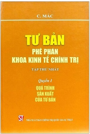 bộ tư bản luận; phê phán khoa kinh tế chính trị; Các Mác; Karl Marx