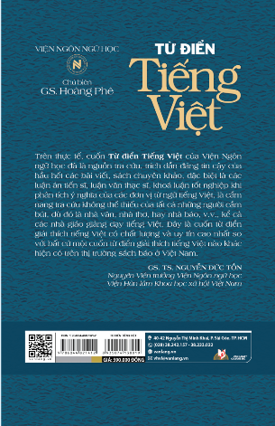 Từ Điển Tiếng Việt (Tái Bản 2026) - Hoàng Phê