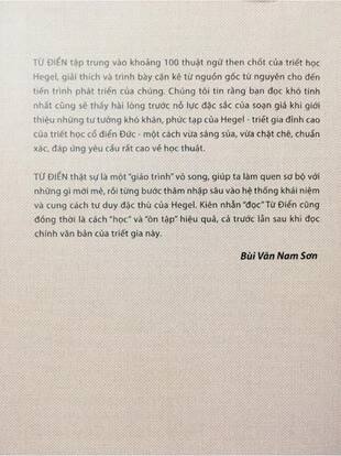 Từ điển triết học Hegel Michael Inwood