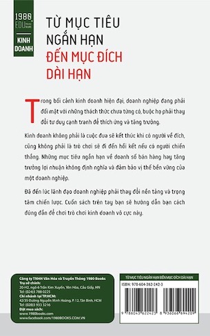 Từ Mục Tiêu Ngắn Hạn Đến Mục Đích Dài Hạn - Simon Sinek