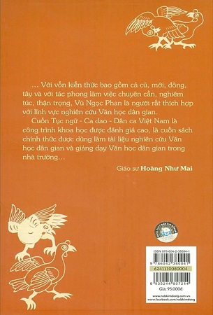 Sách Tục Ngữ - Ca Dao - Dân Ca Việt Nam - Tập 2 - Vũ Ngọc Phan