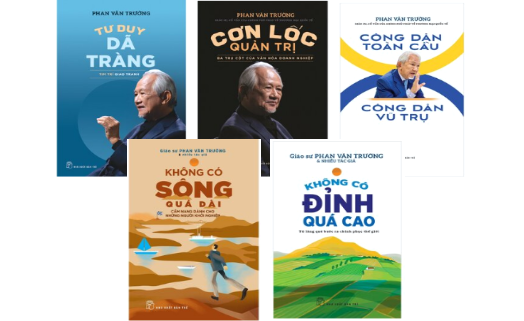 Combo (5 Cuốn Sách) Tư Duy Dã Tràng + Công Dân Toàn Cầu - Công Dân Vũ Trụ + Cơn Lốc Quản Trị + Không Có Đỉnh Quá Cao +Không Có Sông Quá Dài (Phan Văn Trường)