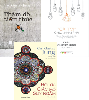 Combo (3 Cuốn Sách) Thăm Dò Tiềm Thức + Cái Tôi Chưa Khai Phá + Hồi Ức, Giấc Mơ, Suy Ngẫm (Carl Gustav Jung)