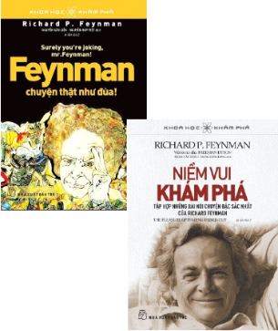 Combo (2 cuốn sách) Khoa Học Khám Phá: Niềm Vui Khám Phá - Feynman Chuyện Thật Như Đùa (Richard P. Feynman)