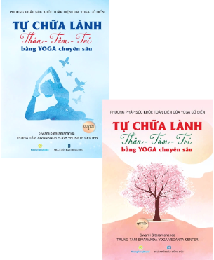 Combo Sách Tự Chữa Lành (Thân - Tâm - Trí) Bằng Yoga Chuyên sâu (Bộ 2 Quyển) Swami Sitaramananda