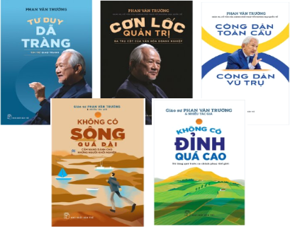 Combo (5 Cuốn Sách) Tư Duy Dã Tràng + Công Dân Toàn Cầu - Công Dân Vũ Trụ + Cơn Lốc Quản Trị + Không Có Đỉnh Quá Cao +Không Có Sông Quá Dài (Phan Văn Trường)