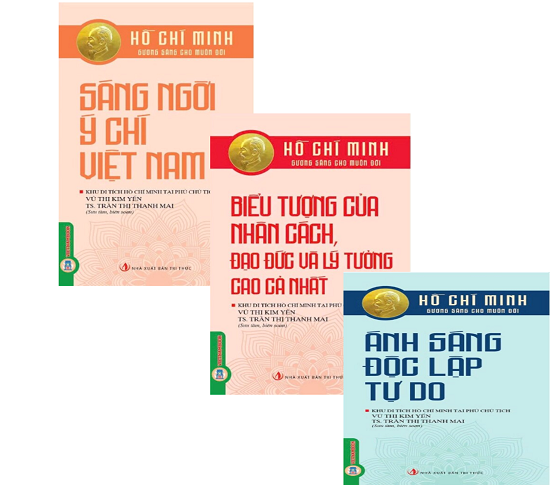 Combo (3 Cuốn Sách) Biểu Tượng Của Nhân Cách, Đạo Đức Và Lý Tưởng Cao Cả Nhất + Sáng Ngời Ý Chí Việt Nam + Ánh Sáng Độc Lập Tự Do (Vũ Thị Kim Yến, TS. Trần Thị Thanh Mai)