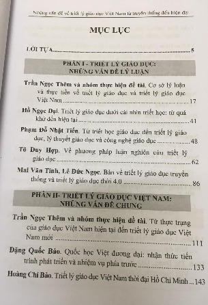 Những Vấn Đề Về Triết Lý Giáo Dục Việt Nam Từ Truyền Thống Đến Hiện Đại