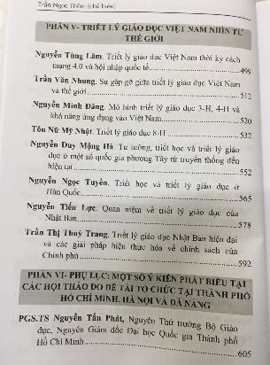 Những Vấn Đề Về Triết Lý Giáo Dục Việt Nam Từ Truyền Thống Đến Hiện Đại