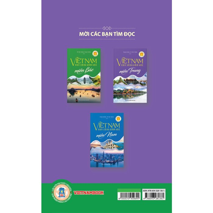 sách Việt Nam Non Sông Gấm Vóc - Miền Trung (Phạm Hương, Võ Văn Thành)