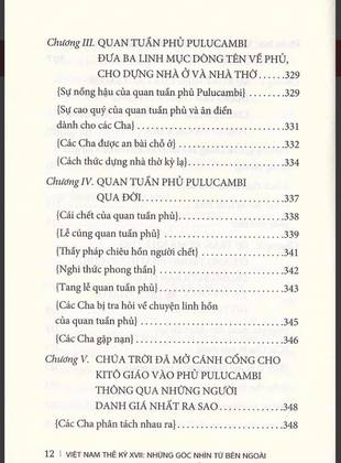 Việt Nam thế kỷ 17: Những góc nhìn từ bên ngoài