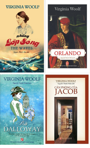 Combo Virginia Woolf: Những Lớp Sóng (The Wave) - Orlando - Căn phòng của Jacob - Bà Dalloway