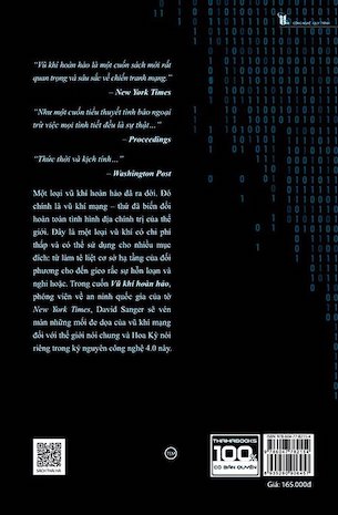 Vũ Khí Hoàn Hảo – Chiến tranh, sự phá hoại và nỗi sợ trong kỷ nguyên mạng - David E. Sanger