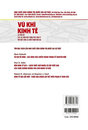 Sách Vũ khí kinh tế: Sự trỗi dậy của các biện pháp trừng phạt kinh tế như một công cụ chiến tranh hiện đại - Nicholas Mulder