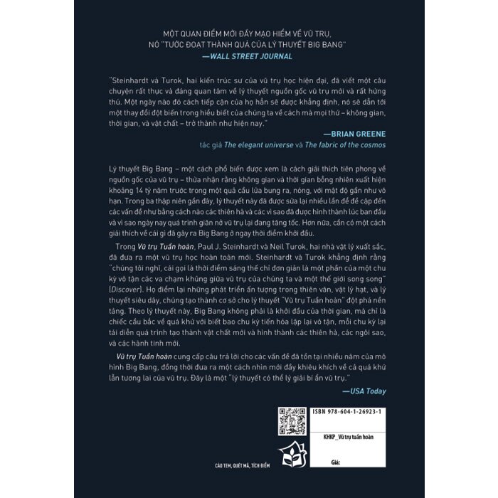 Vũ Trụ Tuần Hoàn - Paul J. Steinhardt, Neil Turok