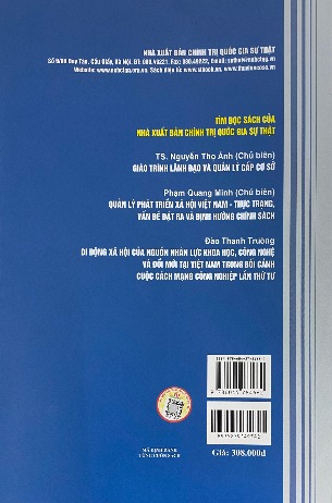 Sách Xã Hội Học Với Lãnh Đạo, Quản Lý TS. Phạm Đi