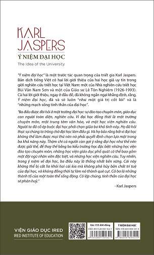 Ý Niệm Đại Học (The Idea of the University) - Karl Jaspers, Bùi Văn Nam Sơn dịch