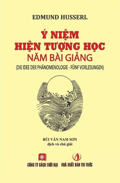 Sách Ý Niệm Hiện Tượng Học - Năm Bài Giảng (Bìa Cứng) Edmund Husserl