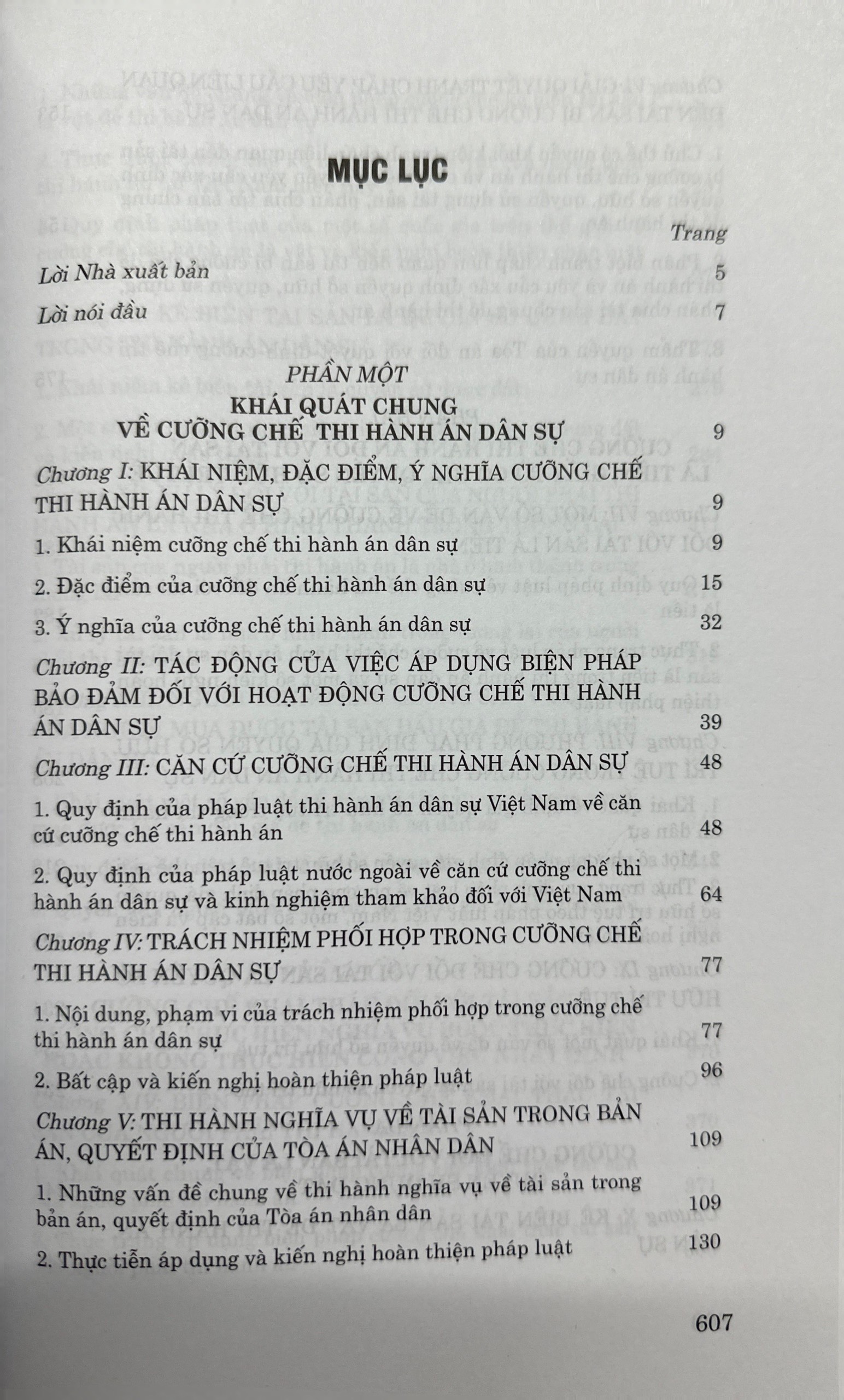 Sách Pháp luật về cưỡng chế Thi hành án dân sự