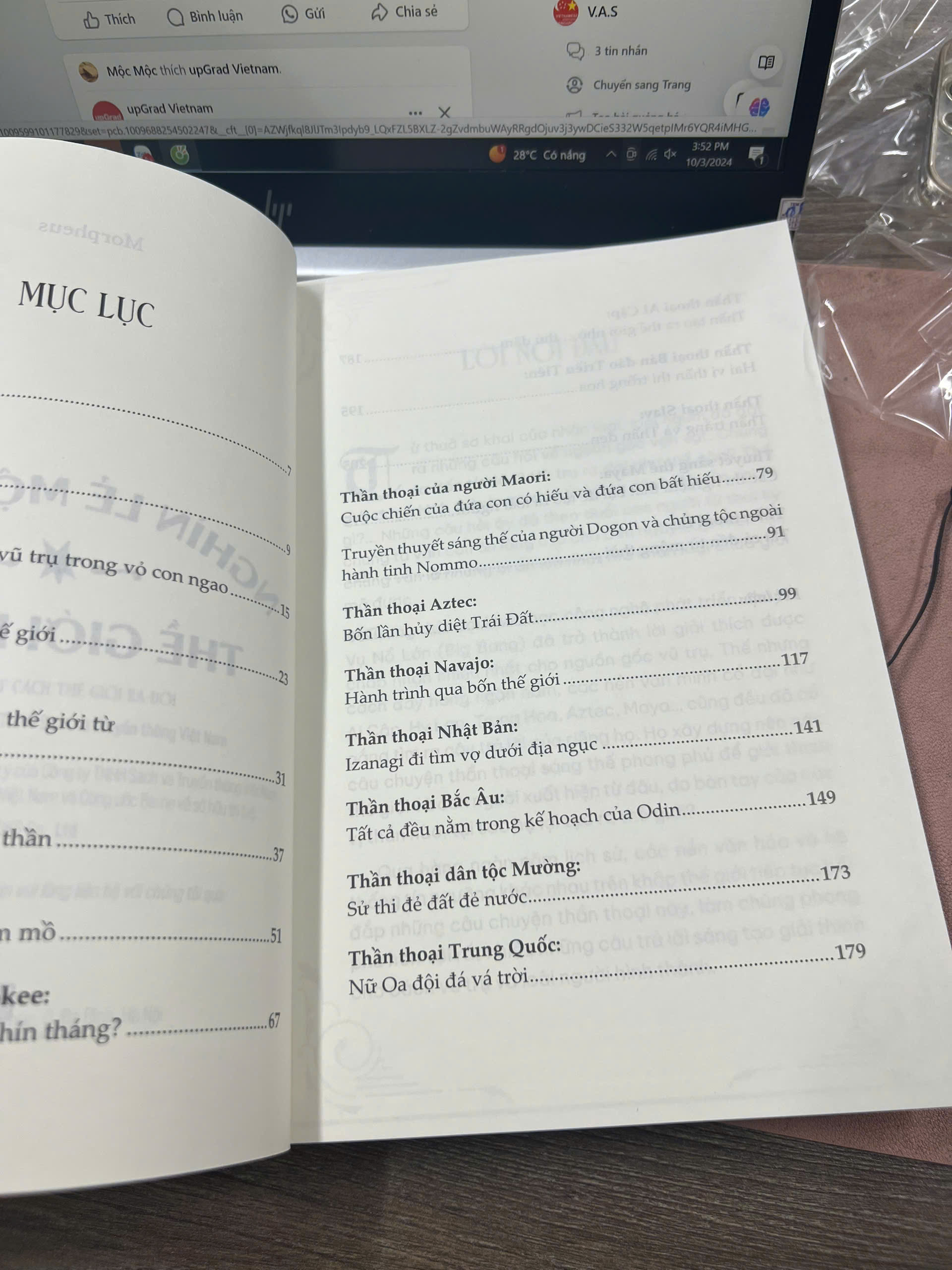 sách Nghìn Lẻ Một Cách Thế Giới Ra Đời - Morpheus