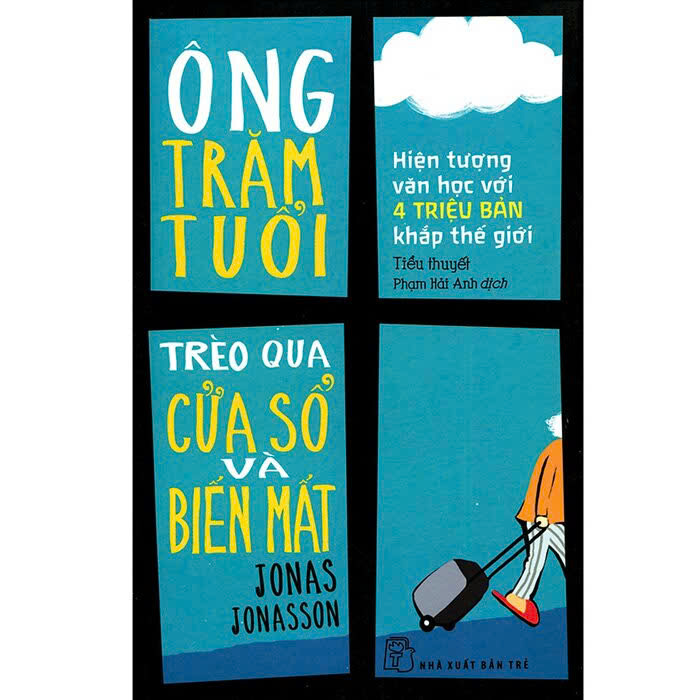 Combo (5 cuốn sách) Ông Trăm Tuổi Tái Xuất Và Giải Cứu Thế Giới - Anders Sát Thủ Cùng Bè Lũ - Ông Trăm Tuổi Trèo Qua Cửa Sổ Và Biến Mất - Bà Tóc Tím, Nhà Tiên Tri Và Gã Ngốc Chống Lại Tận Thế - Cô Gái Mù Chữ Phá Bom Nguyên Tử của tác giả Jonas Jonasson