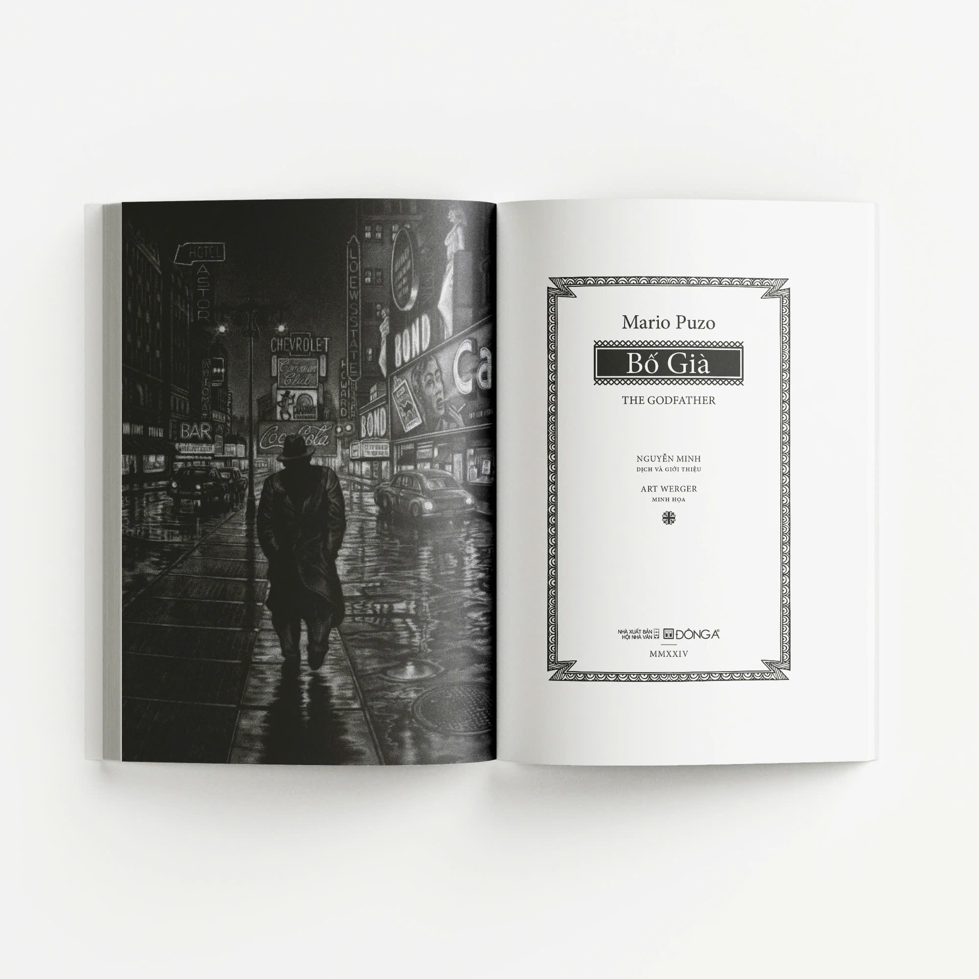 sách Bố Già - Ấn Bản Kỉ Niệm 55 Năm Xuất Bản Lần Đầu (Tặng Kèm Bookmark) - Mario Puzo, Art Werger