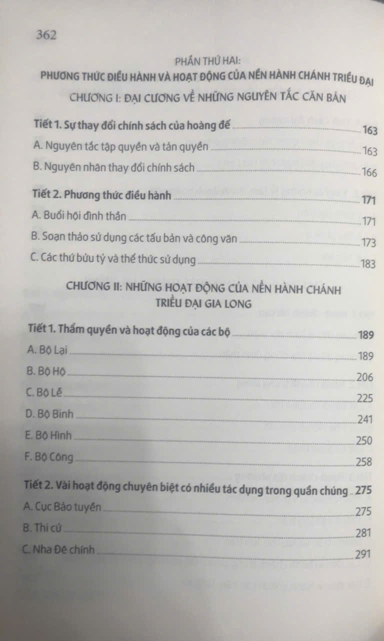 sách Hành Chánh Của Triều Đại Gia Long (1802 - 1819) - Trần Thanh Niên