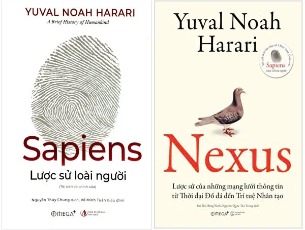 Combo Sách Sapiens Lược Sử Loài Người + Nexus - Lược Sử Của Những Mạng Lưới Thông Tin Từ Thời Đại Đồ Đá Đến Trí Tuệ Nhân Tạo (Bộ 2 Cuốn) - Yuval Noah Harari
