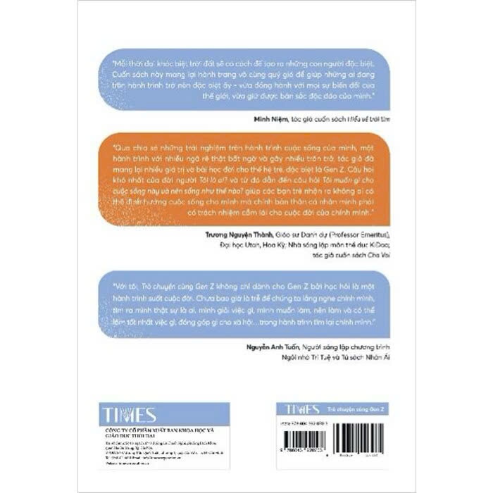 sách Trò Chuyện Cùng Gen Z - Trần Sĩ Chương