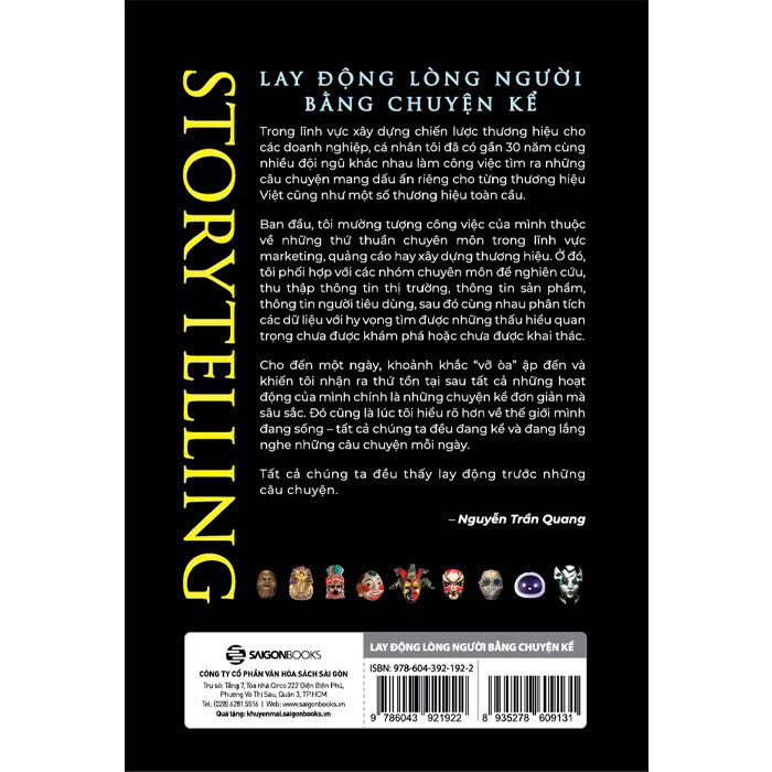 sách StoryTelling - Lay Động Lòng Người Bằng Câu Chuyện Kể - Nguyễn Trần Quang