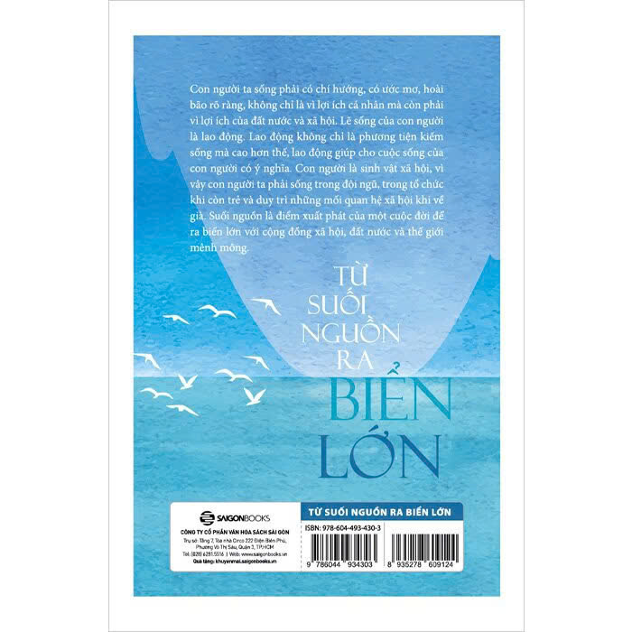 sách Từ Suối Nguồn Ra Biển Lớn - Hồ Quế Hậu