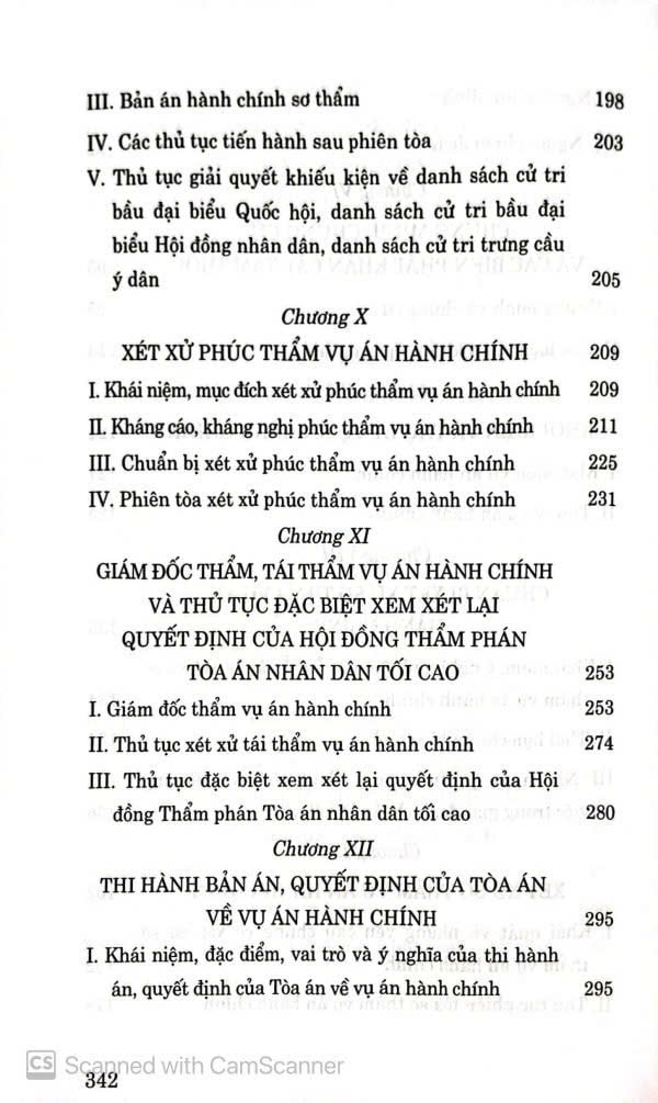 sách Hướng dẫn môn học Luật Tố tụng hành chính Việt Nam - GS.TS Phạm Hồng Thái
