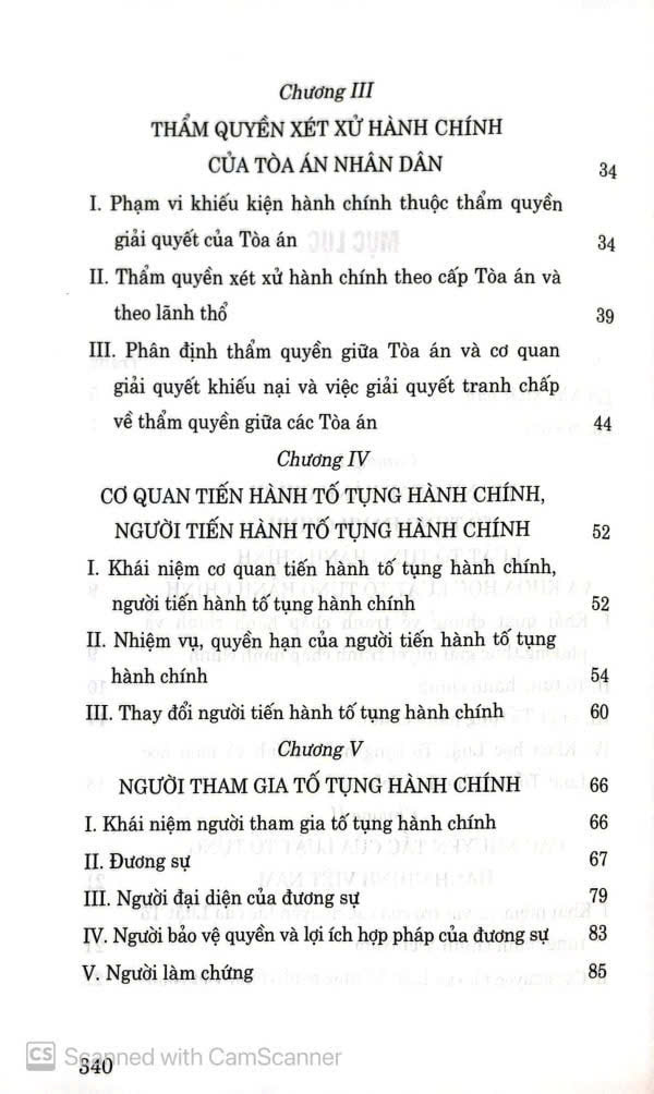 sách Hướng dẫn môn học Luật Tố tụng hành chính Việt Nam - GS.TS Phạm Hồng Thái