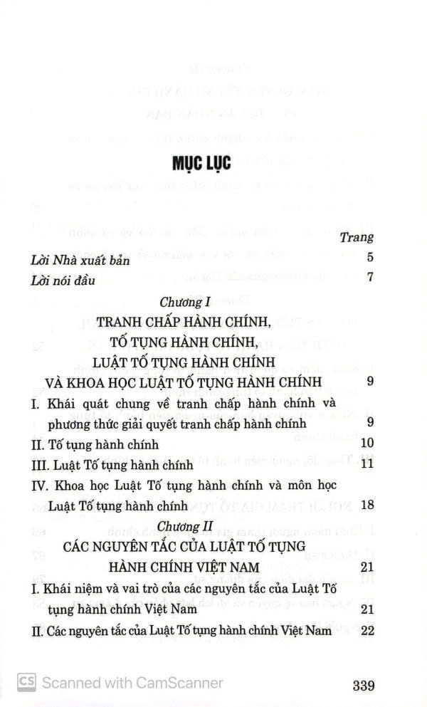 sách Hướng dẫn môn học Luật Tố tụng hành chính Việt Nam - GS.TS Phạm Hồng Thái