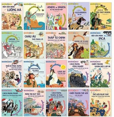 Bộ sách Du Hành Vào Lịch Sử Thế Giới (Bộ 20 Quyển)