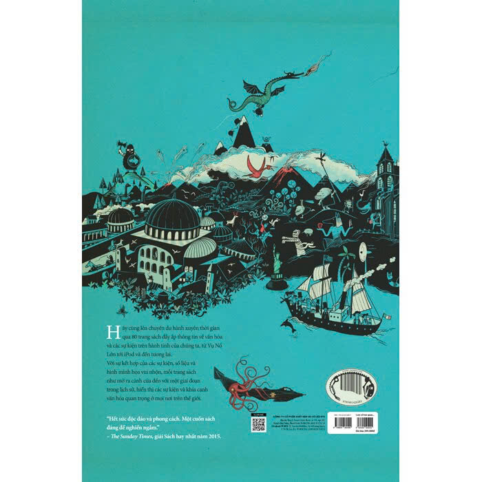 Sách Timeline - Lược Sử Trực Quan Về Thế Giới (Bìa Cứng) Peter Goes