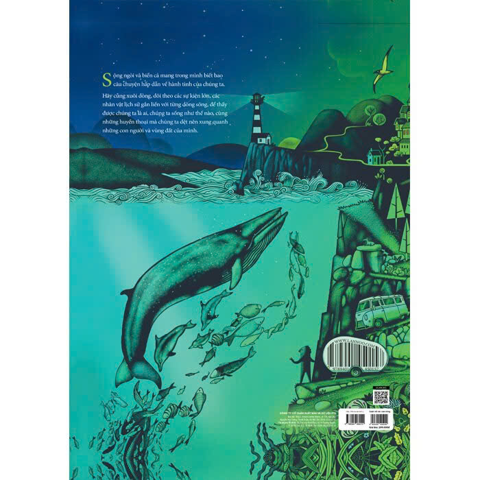 Sách Các Dòng Sông - Lược Sử Trực Quan Từ Sông Ra Biển (Bìa Cứng) Peter Goes