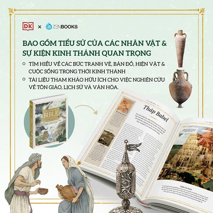 Sách Những Câu Chuyện Kể Hay Nhất Trong Kinh Thánh (Bìa Cứng) DK