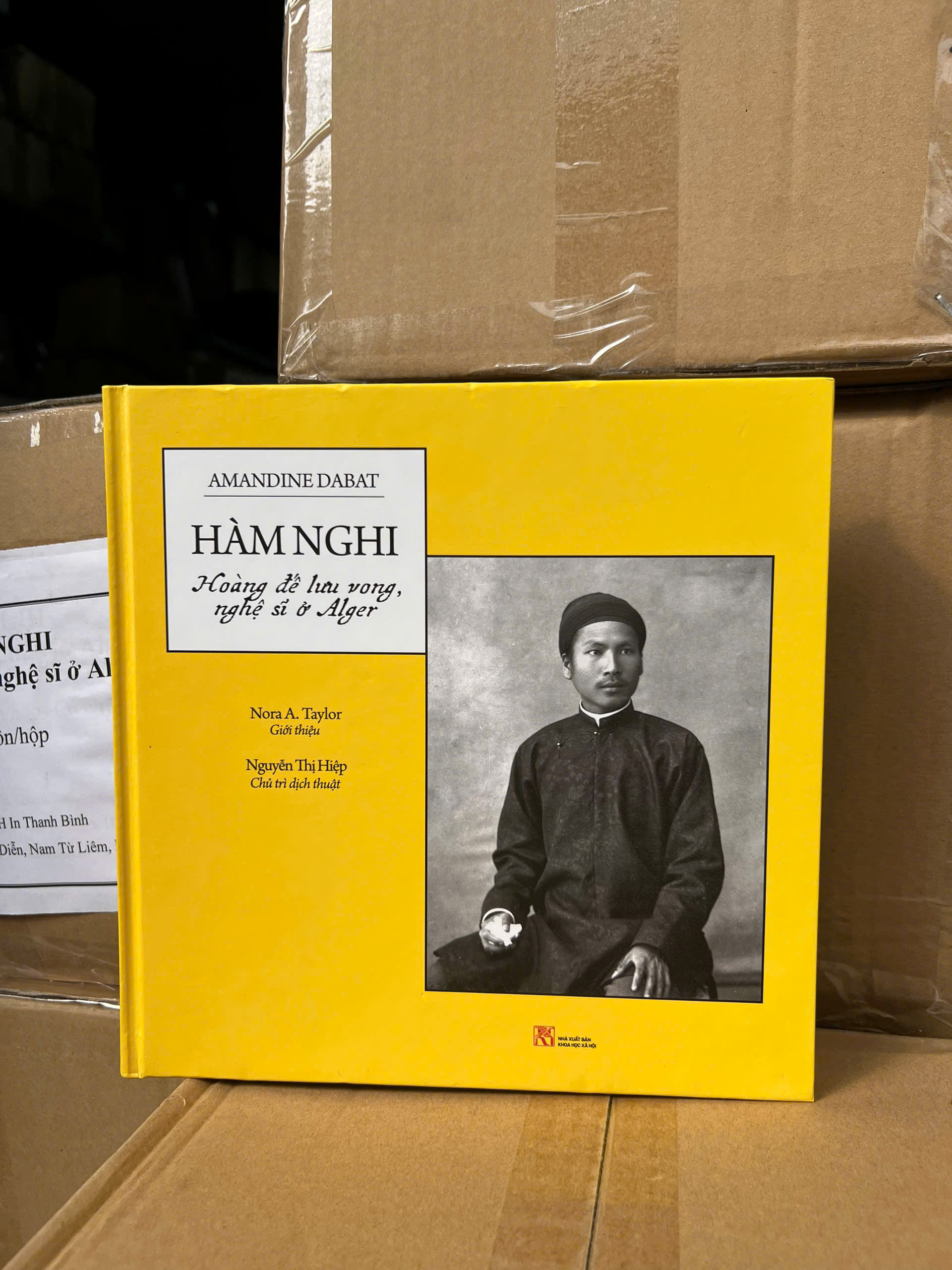 Sách Hàm Nghi - Hoàng Đế Lưu Vong, Nghệ Sĩ Ở Alger (Bìa Cứng) Amandine Dabat