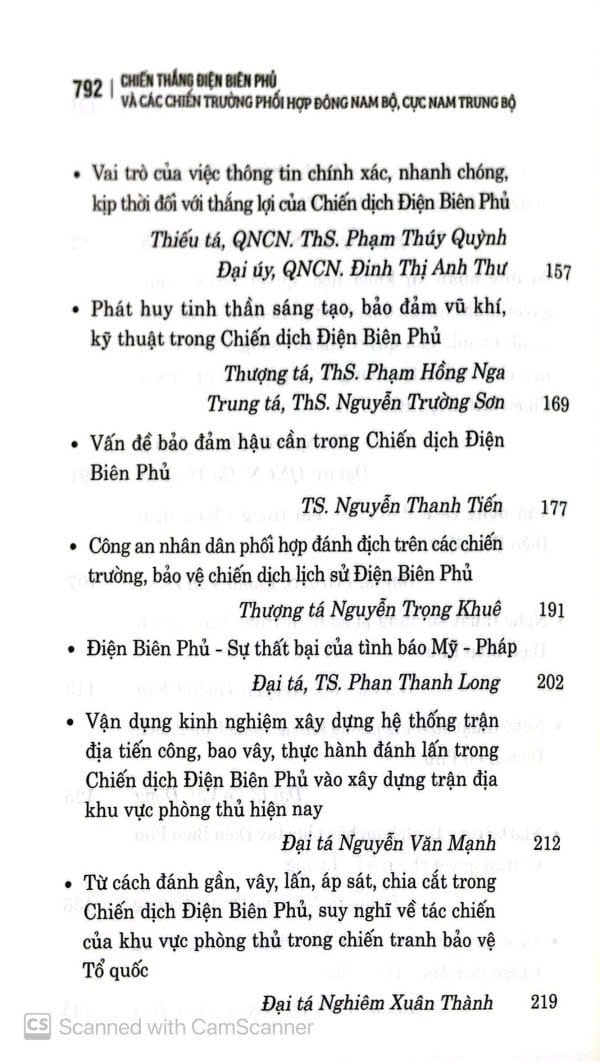 Sách Chiến thắng Điện Biên Phủ và các chiến trường phối hợp Đông Nam Bộ, cực Nam Trung Bộ (Đảng ủy - Bộ Tư lệnh Quân khu 7)