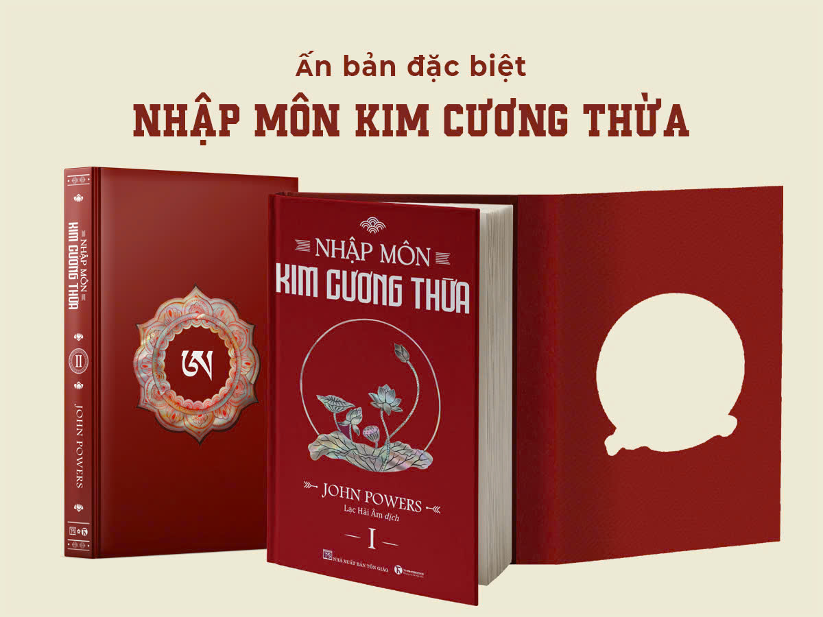 Bộ Sách Nhập Môn Kim Cương Thừa (Bộ 2 Tập) Bản Đặc Biệt Bìa Cứng (Dr John Powers)