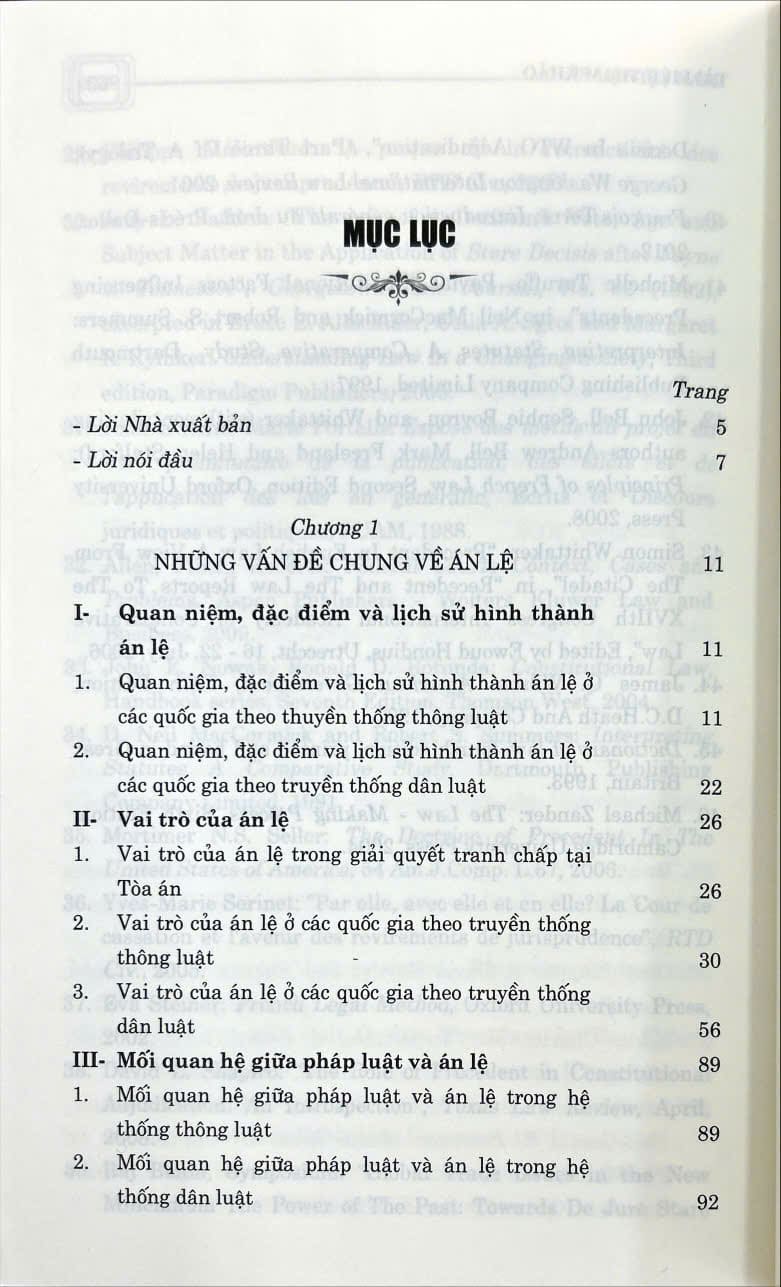 Sách Án lệ Việt Nam (sách chuyên khảo) GS.TS. Nguyễn Hòa Bình