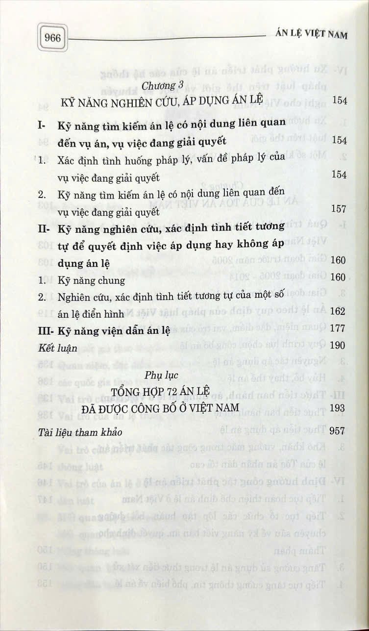 Sách Án lệ Việt Nam (sách chuyên khảo) GS.TS. Nguyễn Hòa Bình