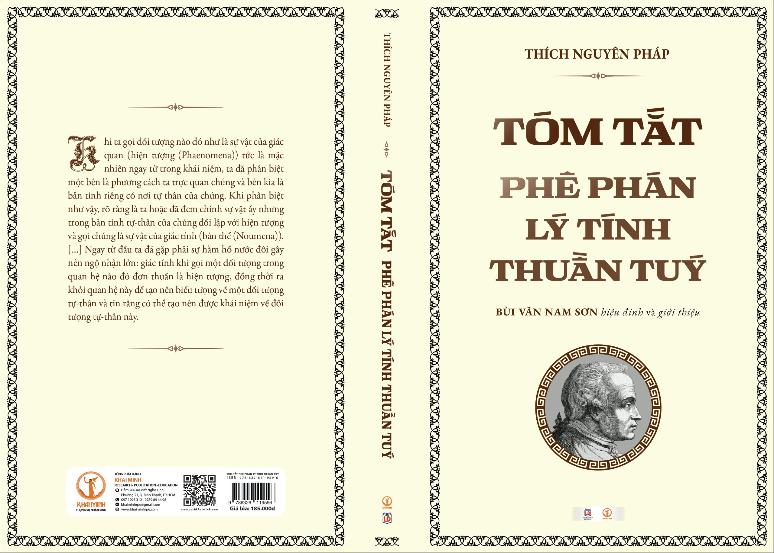 Sách Tóm tắt Phê phán lý tính thuần túy - Thích Nguyên Pháp