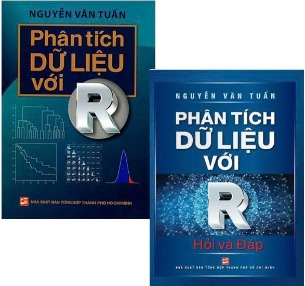 Combo (2 Cuốn Sách) Phân Tích Dữ Liệu Với R + Phân Tích Dữ Liệu Với R - Hỏi Và Đáp (Nguyễn Văn Tuấn)
