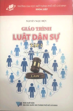 Sách Giáo trình luật dân sự - tập 2 (Tái bản lần thứ 6 có chỉnh sửa bổ sung) - Nguyễn Ngọc Điện