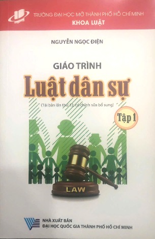 sách Giáo trình luật dân sự – Tập 1 (tái bản lần thứ 11, có chỉnh sửa, bổ sung) của tác giả Nguyễn Ngọc Điện
