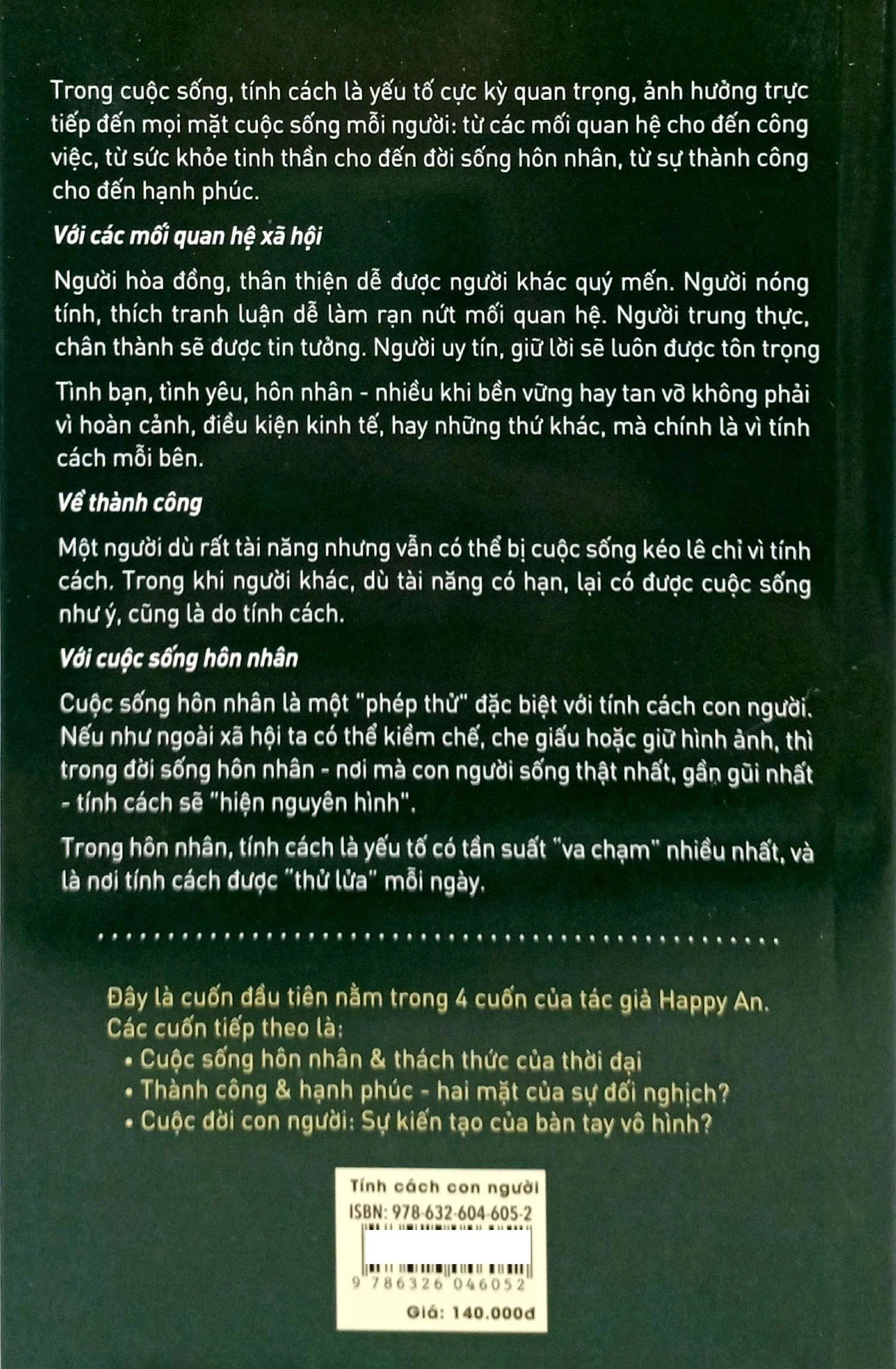 Tính Cách Con Người - Happy An
